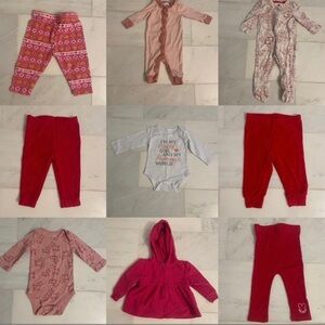 BABY GIRL SIZE 3-6 MONTH (3-6M) CLOTHES